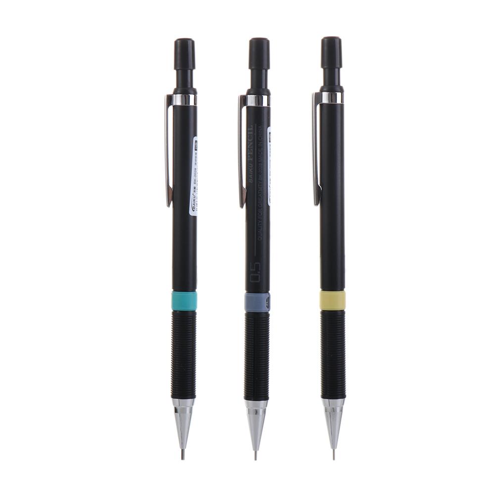 Metal Pencil 0.3 0.5 0.7 0.9 M - Mechanical Pencil 0.3 ulasan dan harga