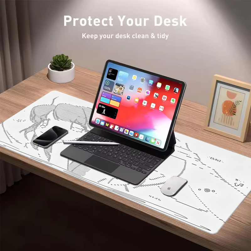 1Pcs Leather Mouse Pad Anime A - Leather Desk Pad ulasan dan harga